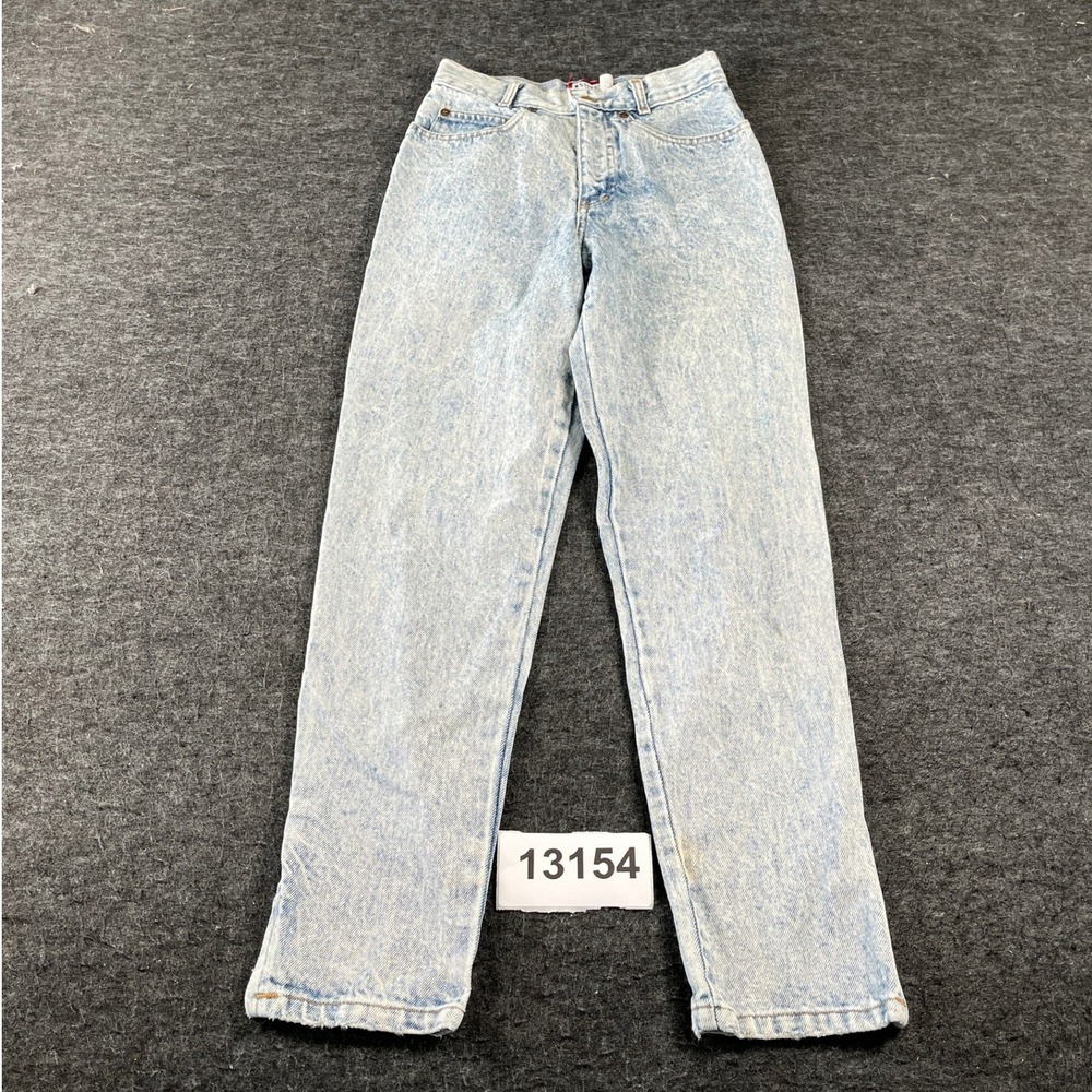 Vintage Street Blues by Palmetto's Jeans Women 3 Blue Denim Light Wash Ankle Zip